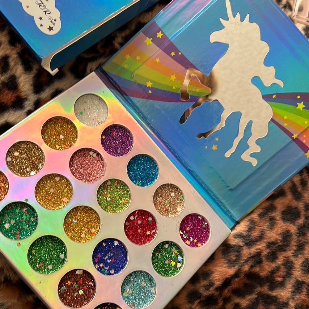 Pressed glitter